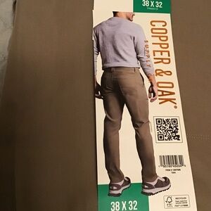 Copper & Oak Men's Tech TAN COLORED Pant